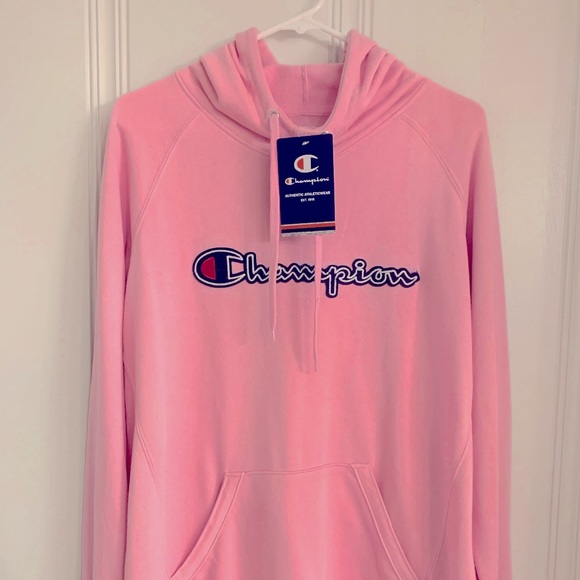 Champion Tops - Pink Champion Hoodie (NWT)
